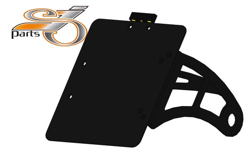 License plate holder side - license,
