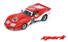 SPARK - 1/43 model - CHEVROLET CORVETTE C3 #88 24H LE MANS 1980 - S6390