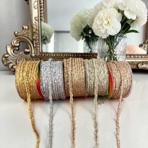Narrow zari sequin - zari, braid