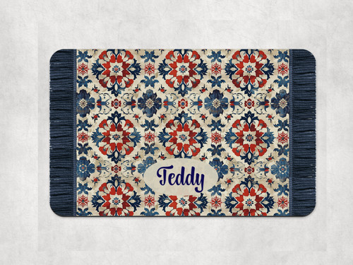 Personalised pet bowl - bowl, mat