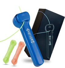 Dark Blue Lasso String Shooter Loop Toy Handheld Zip Rope Christmas Gift