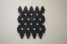 White, Grey, Beige & Black Marble Mosaic Tiles with Crystal  |300X300X8mm|11=1m2