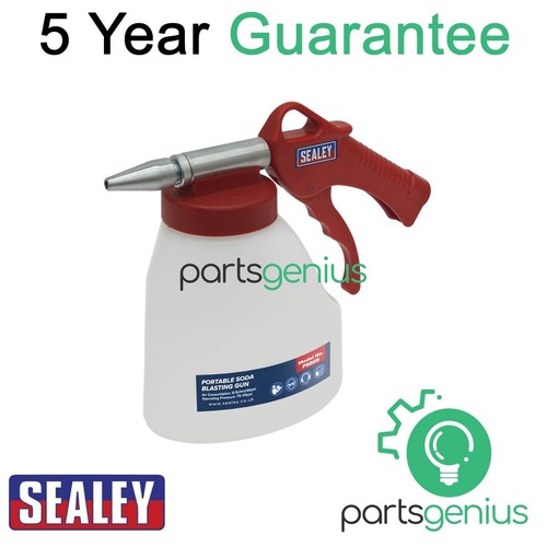 Sealey portable soda blasting - sealey,