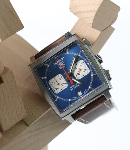Tag heuer monaco blue - blue, dial