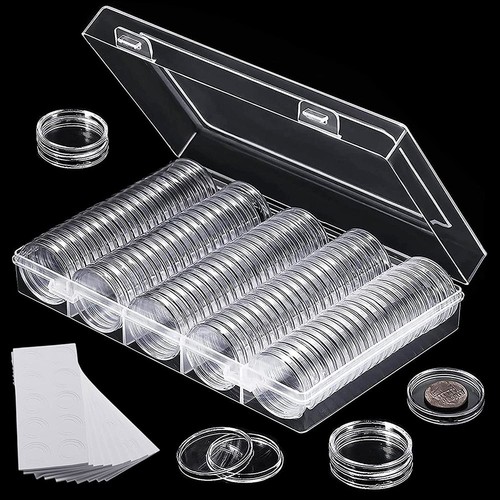 30mm coin cases capsules - coin,