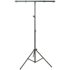 QTX LT01 Lighting Stand Tripod T-Bar 2.5M Height 30Kg DJ Lighting Disco Effects