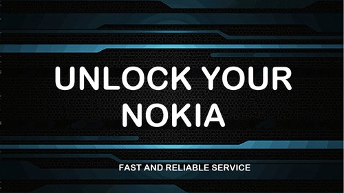 Nokia unlock code - code, for