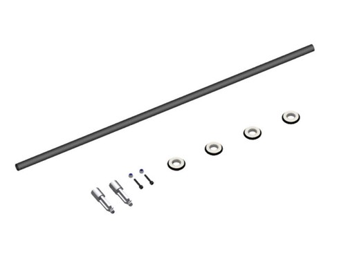 Torque tube with bearings - with,