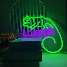 Custom Made personalised budweiser beer lounge pub cocktails Neon Sign light