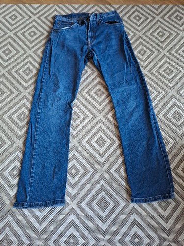 Blue ladies wrangler jeans - blue,