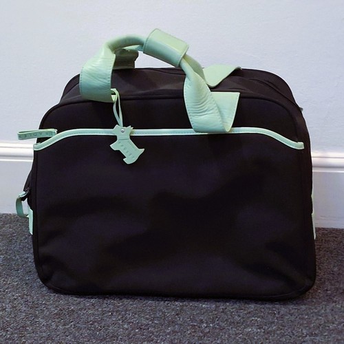 Black green holdall - black,