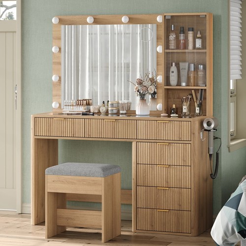 Dressing table with led - dressing,