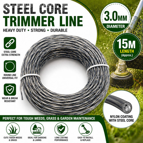 Heavy duty steel strimmer - heavy,
