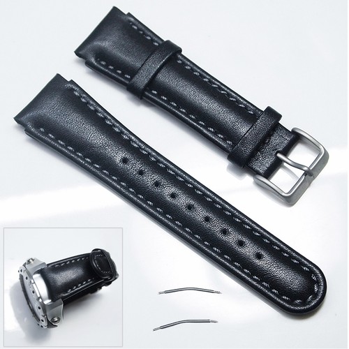 Genuine leather watch band - leather,