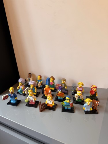 Lego the simpsons minifigures - simpsons,