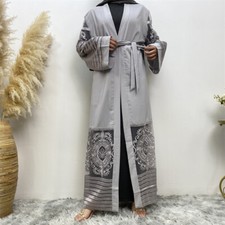 Open Abaya Dubai Kaftan Women