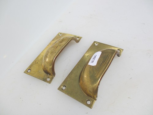 Antique brass drawer cup - brass,