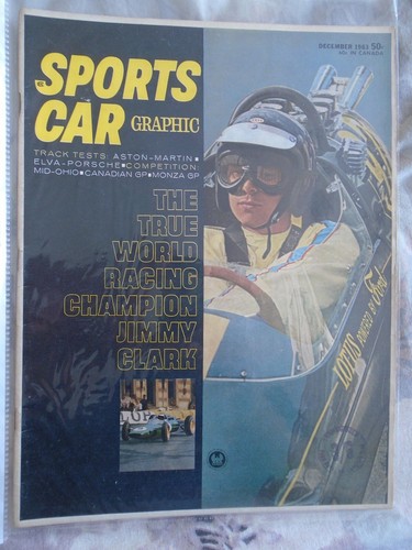 Sports car graphic dec - car, 1963