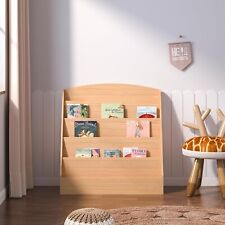 Kids Childrens Book Shelf Wooden Storage Rack Organizer Bookcase Bookshelf Stand