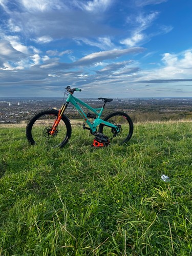 Mountain bike full suspension - full,