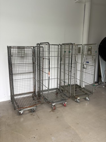 Metal roll cage warehouse - metal,