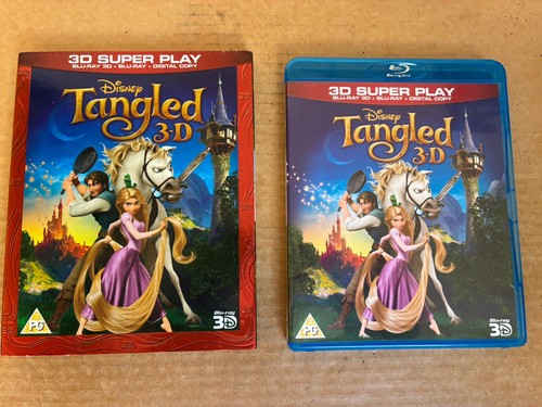 Tangled 2d blu ray - 3d,