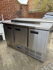 Catering Cafe Fridge Pizza/Salad/Sandwiches Polar Food Prep Counter 390Ltr/G605