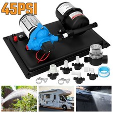 12v Water Pump & Accumulator, Campervan/Motorhome/Caravan Diaphragm Pump 45PSI