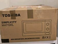 TOSHIBA 800w MICROWAVE 20L