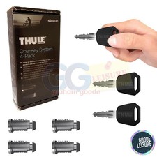 Thule 544 Set of 4 Locks Fits 750 753 754 757 532 561 591 Bike Cycle Carriers
