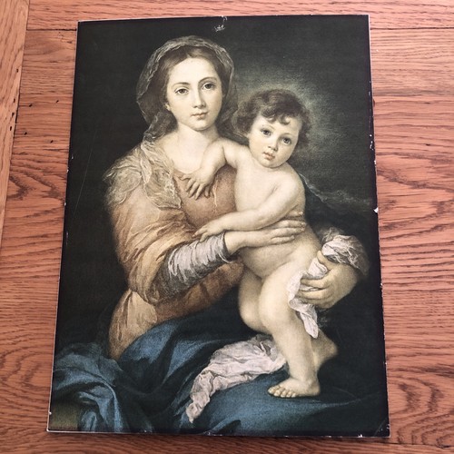 Vintage unframed print - vintage, of