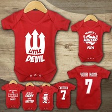 Manchester Man Utd  Baby Vest