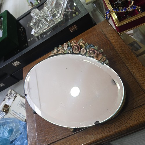 Art deco barbola mirror sweet - art,