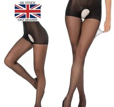 Womens Smoothing Sheer Black