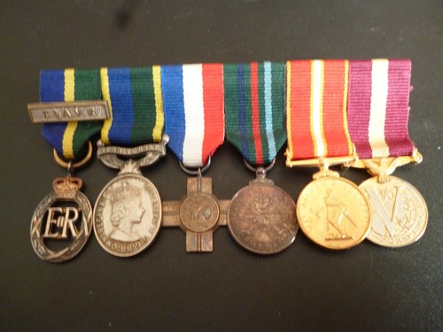 British military mini medals - military,