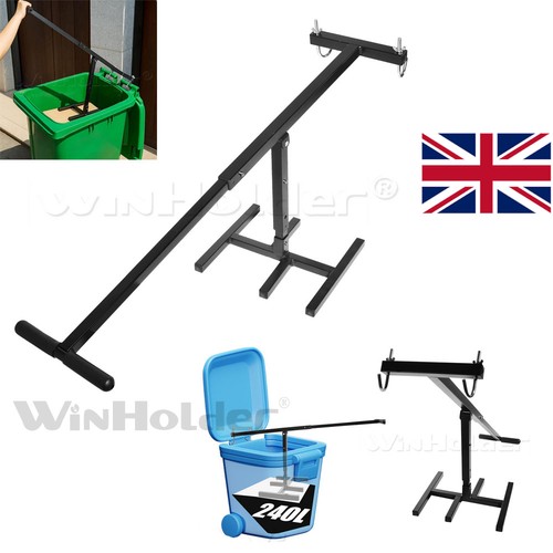 Wheelie bin compactor press - wheelie,