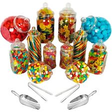 Plastic Sweet Storage Jars