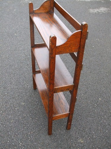 Antique oak bookcase - arts, &