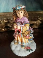 CHRISTINE HAWORTH SNOW ANGEL THE LEONARDO COLLECTION FIGURINE ORNAMENT