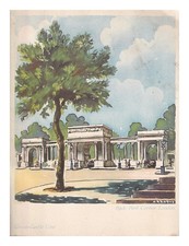 UNION-CASTLE LINE Original luncheon menu for the "Warwick Castle, 1st Class Salo