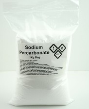 Sodium Percarbonate 1kg bag. Fast delivery. Stock UK
