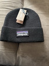 Patagonia Black Beanie Hat