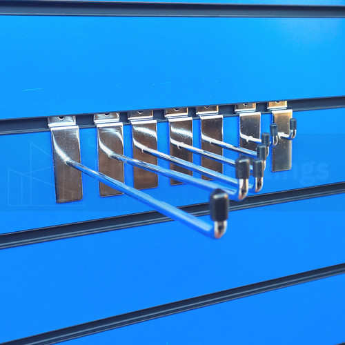 100x slatwall hooks accessory - hooks,