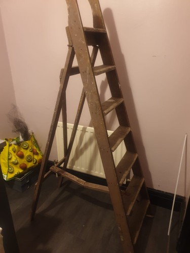 Antique ladders amazing visual - amazing,