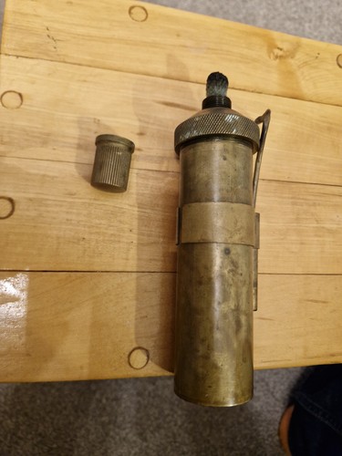 Vintage brass jewellers blow - brass,