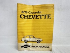 1976 Chevrolet Chevette Original OEM Service / Shop Manual