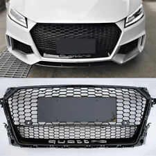 TTRS Quatto Style Honeycomb Front Bumper Grille Fit For Audi TT TTS 2015-2018