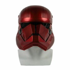 Cosplay  9 The Rise of Skywalker Sith Trooper Red Helmet Halloween Cosplay Prop