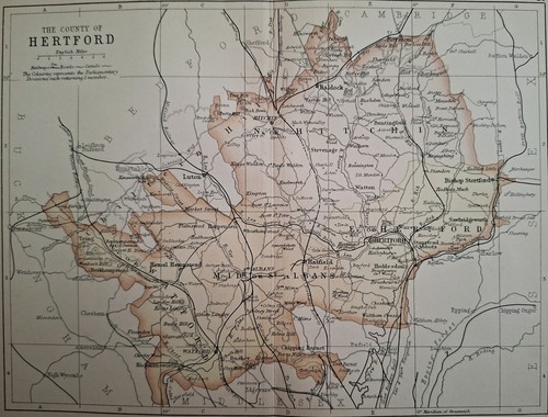 1892 hertfordshire county - 1892,