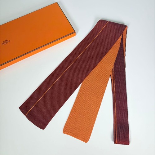 Hermes silk knit tie - hermes,
